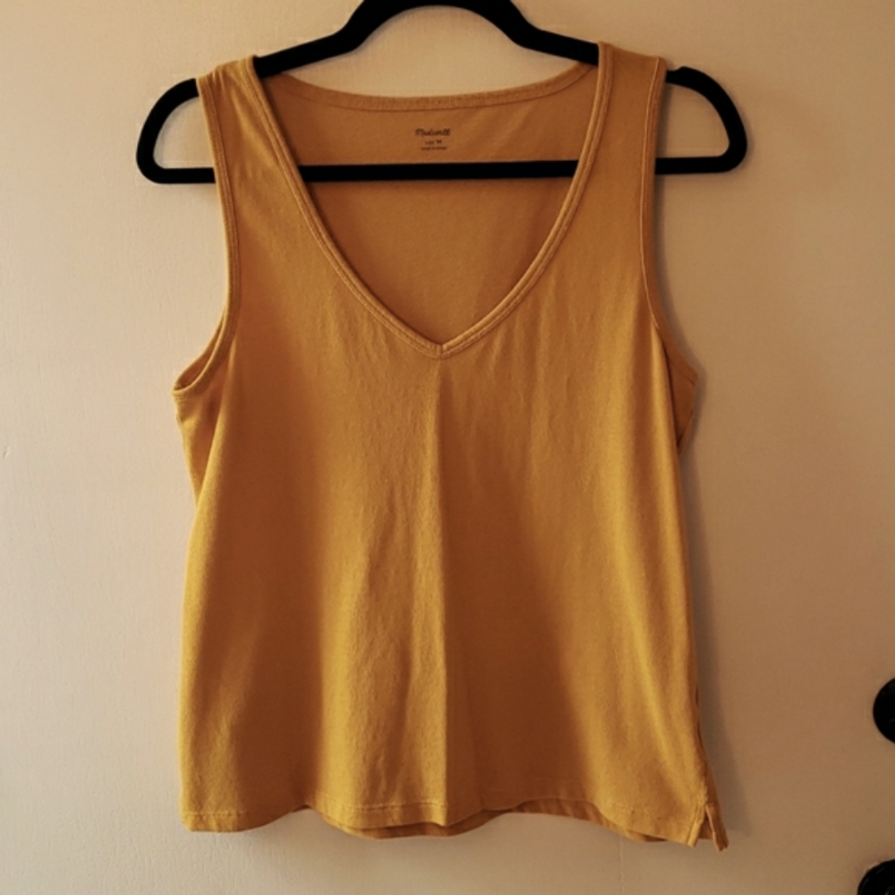 Madewell V Neck Tank Shirt